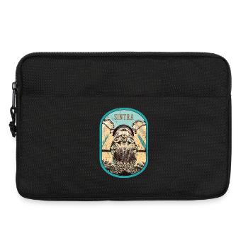 Illustration Eingang Pena Palace, Sintra, Portugal - Laptoptasche 13" - Schwarz - Vorne