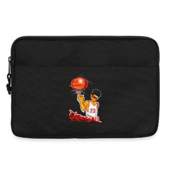 Ballon de rue - Sacoche pour ordinateur portable 13 pouces - noir - Devant