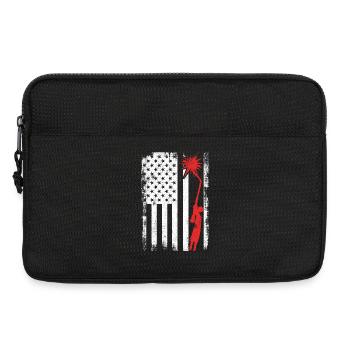 July 4 USA Welding - Laptop bag 13" - black - Front