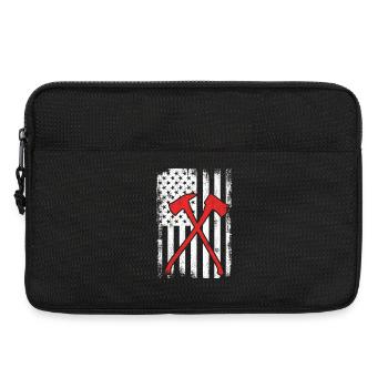 Brigade des pompiers des États-Unis - Sacoche pour ordinateur portable 13 pouces - noir - Devant