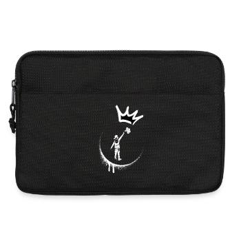 Graffiti des artistes de la couronne - Sacoche pour ordinateur portable 13 pouces - noir - Devant