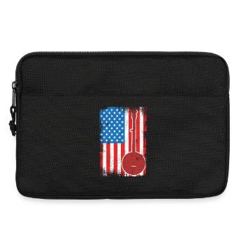 Banjo 4 juillet USA - Sacoche pour ordinateur portable 13 pouces - noir - Devant