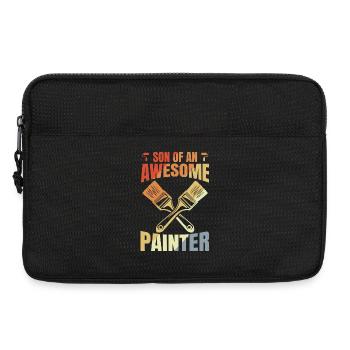 Sohn eines tollen Malers - Laptoptasche 13" - Schwarz - Vorne