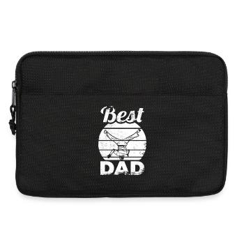 Breakdance Dad - Laptop bag 13" - black - Front