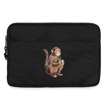 Monkey Juice - Laptop bag 13" - black - Front