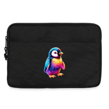 Pingouin - Sacoche pour ordinateur portable 13 pouces - noir - Devant