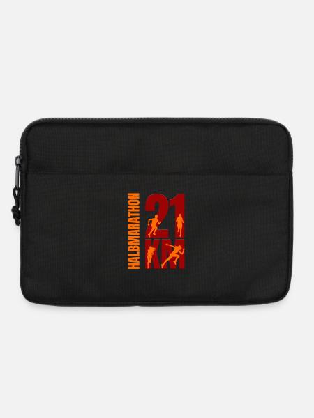 21 KM - Halbmarathon - Laptoptasche 13" - Schwarz