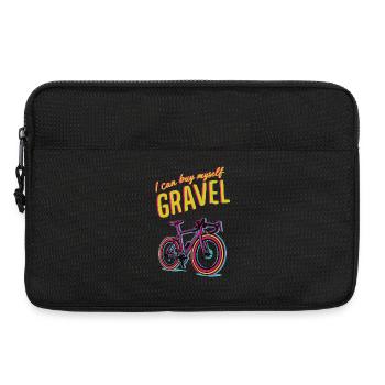 Motivation vibrante pour le cyclisme sur gravier - Sacoche pour ordinateur portable 13 pouces - noir - Devant