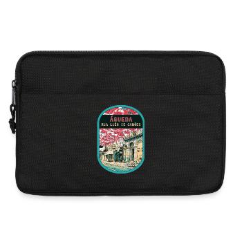 Rue Artistique Luis de Camoes, Águeda - Sacoche pour ordinateur portable 13 pouces - noir - Devant