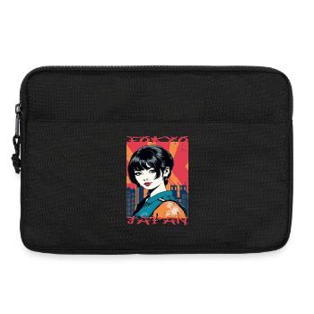 Tokyo Japan - Laptoptasche 13" - Schwarz - Vorne