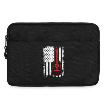 4th of July Guitar United States - Laptop bag 13" - black - Front
