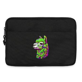 Alpaka - Laptoptasche 13" - Schwarz - Vorne