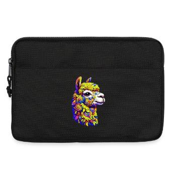 Alpaka - Laptoptasche 13" - Schwarz - Vorne