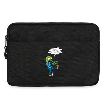 Need a coffee - Laptop bag 13" - black - Front