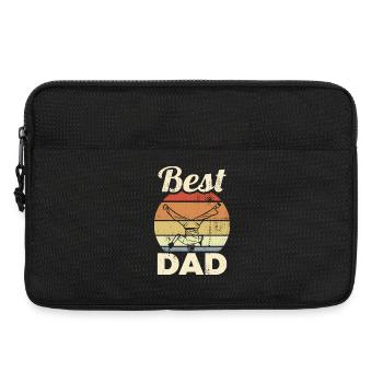 Bester Breakdance Papa - Laptoptasche 13" - Schwarz - Vorne