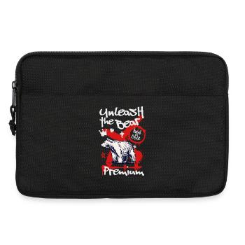Graffiti Bär Chemise Urban Streetwear Bear - Sacoche pour ordinateur portable 13 pouces - noir - Devant