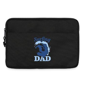 Surfer father - Laptop bag 13" - black - Front