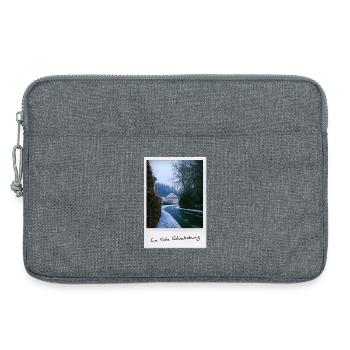 Leben Glücksburg - Laptoptasche 13" - Grau meliert - Vorne