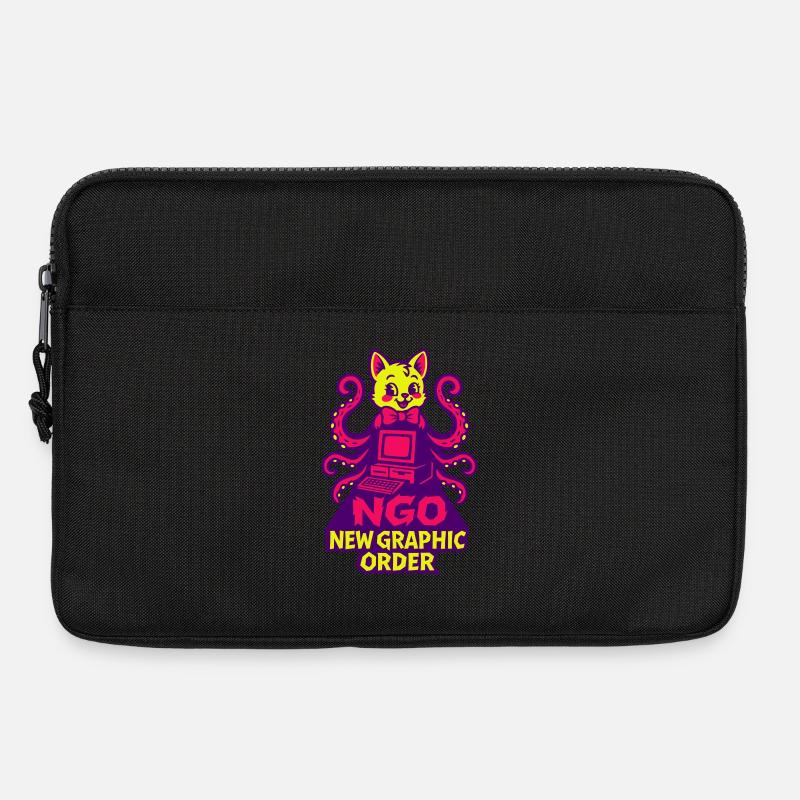 Cute Cthulhu - Laptoptasche 13" - Schwarz