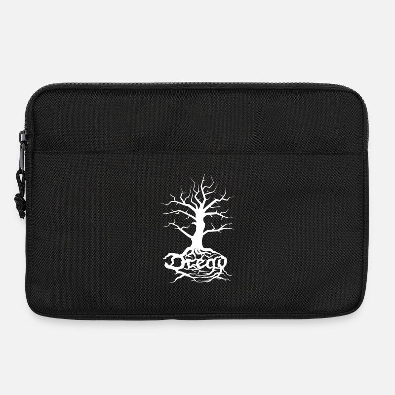 Dread Baum Weiß - Laptoptasche 13" - Schwarz