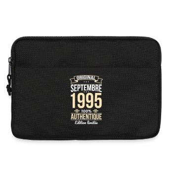 30th Birthday - Original - September 1995 - Laptop bag 13" - black - Front