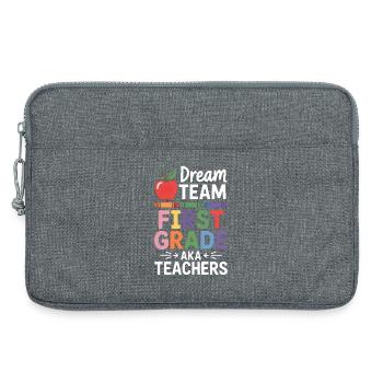 Dream Team First Grade Teachers Back To School - Laptoptasche 13" - Grau meliert - Vorne