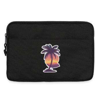 Palm tree - Laptop bag 13" - black - Front