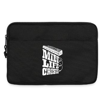 midi-life-crisis-w - Laptop bag 13" - black - Front