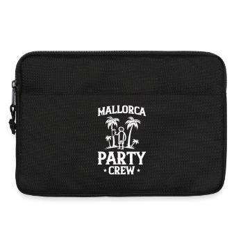 Mallorca Party Crew - Laptoptasche 13" - Schwarz - Vorne