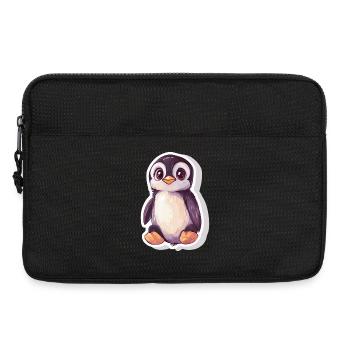 Pinguin - Laptoptasche 13" - Schwarz - Vorne