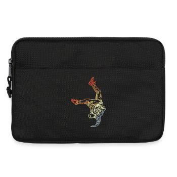 Vintage Breakdancer Drawing - Laptop bag 13" - black - Front