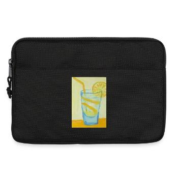 Lemon Glass Cocktail - Laptop bag 13" - black - Front