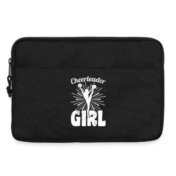 Cheerleader Girl - Laptop bag 13" - black - Front