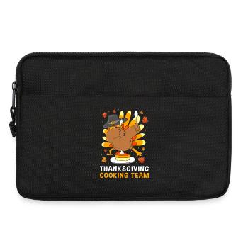 Thanksgiving Gender Reveal Werdende Mutter - Laptoptasche 13" - Schwarz - Vorne