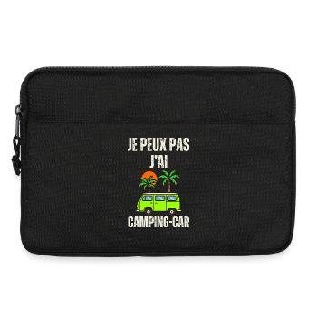 Camping Car Palm Soleil - Sacoche pour ordinateur portable 13 pouces - noir - Devant