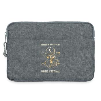 Rebels & Renegades Music Festival Western - Laptop bag 13" - heather grey - Front