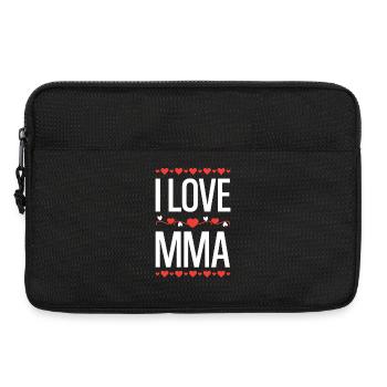 I LOVE MIMA - Laptop bag 13" - black - Front