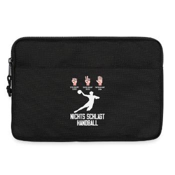 Handball Joueurs Handball Handball Cadeaux - Sacoche pour ordinateur portable 13 pouces - noir - Devant