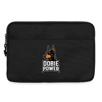 Dobie Power – Strong, loyal and stylish - Laptop bag 13" - black - Front