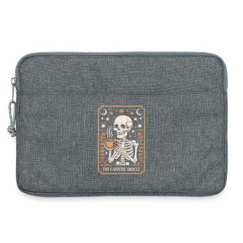 The Caffeine Oracle Coffee Oracle Tarot - Laptop bag 13" - heather grey - Front