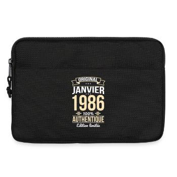 40th Anniversary - Original - January 1986 - Laptop bag 13" - black - Front