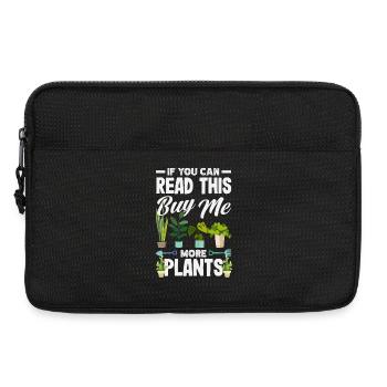 Cadeaux pour les jardins et les amoureux des plantes - Sacoche pour ordinateur portable 13 pouces - noir - Devant