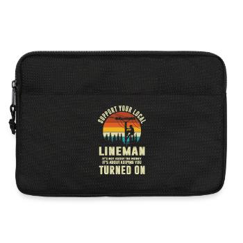 Electronics Technician Electrician Gifts - Laptop bag 13" - black - Front