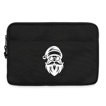 Santa Claus silhouette I'm the cool Claus - Laptop bag 13" - black - Front