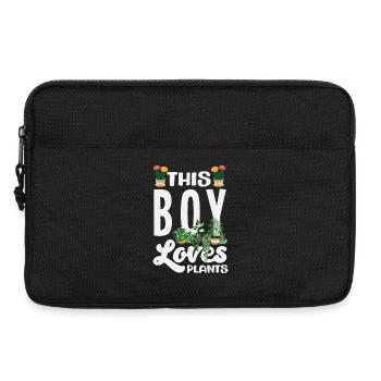 Cadeaux pour les jardins et les amoureux des plantes - Sacoche pour ordinateur portable 13 pouces - noir - Devant