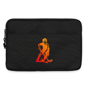 Clear floorball motif for every day - Laptop bag 13" - black - Front