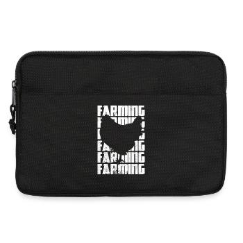 Landwirtschaft - Laptoptasche 13" - Schwarz - Vorne