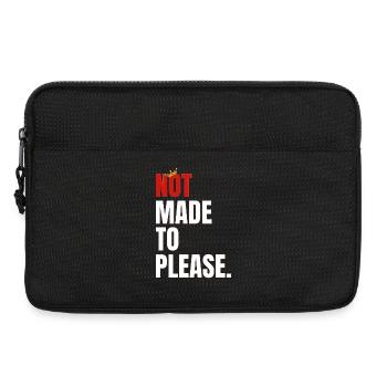 NOT1 - Laptoptasche 13" - Schwarz - Vorne