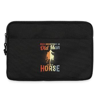 Reiter Großvater - Laptoptasche 13" - Schwarz - Vorne