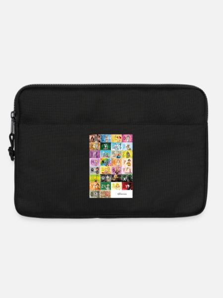 Deutsches Fingeralphabet 1 / - Laptoptasche 13" - Schwarz